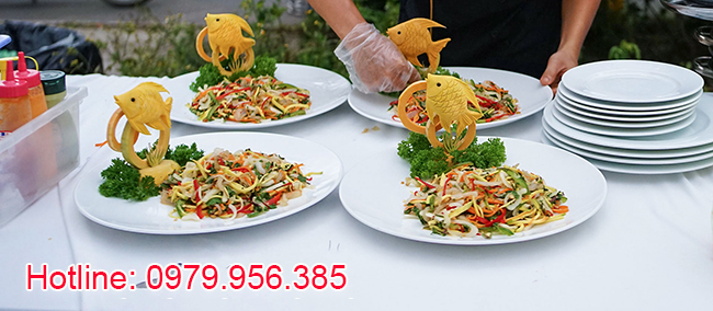 món ăn luôn hấp dẫn, tươi ngon
