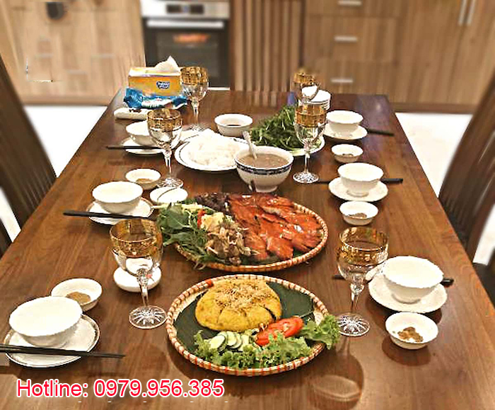 Dịch vụ nấu ăn tại nhà ở Dĩ An