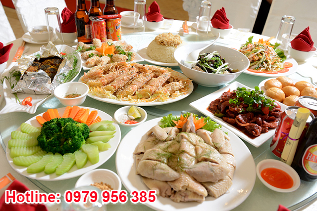 món ăn đãi tiệc ngon