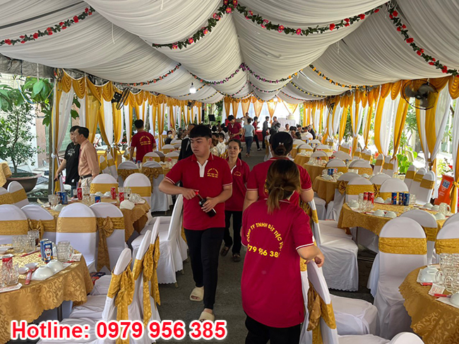 Nấu món chay đãi tiệc cưới