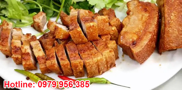Thịt ba chỉ lợn chiên giòn