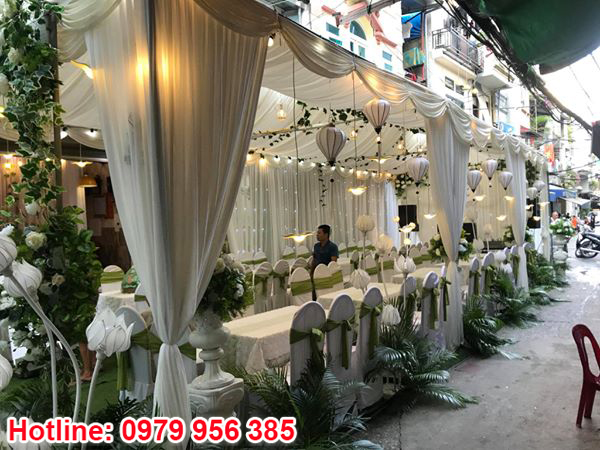 Rạp cưới cao cấp sang trọng