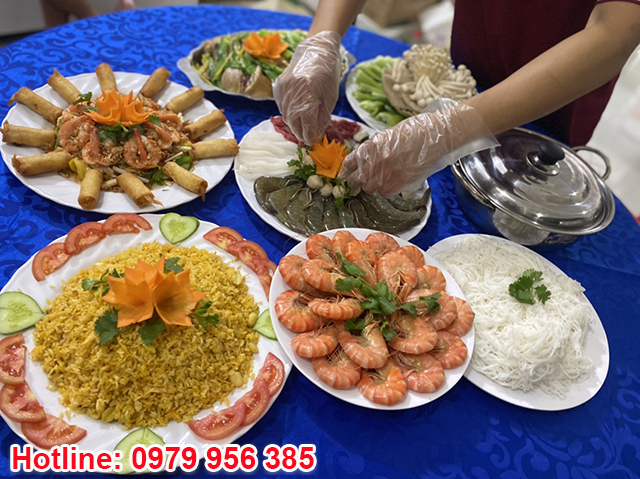 dịch vụ đặt tiệc lễ báo hỷ