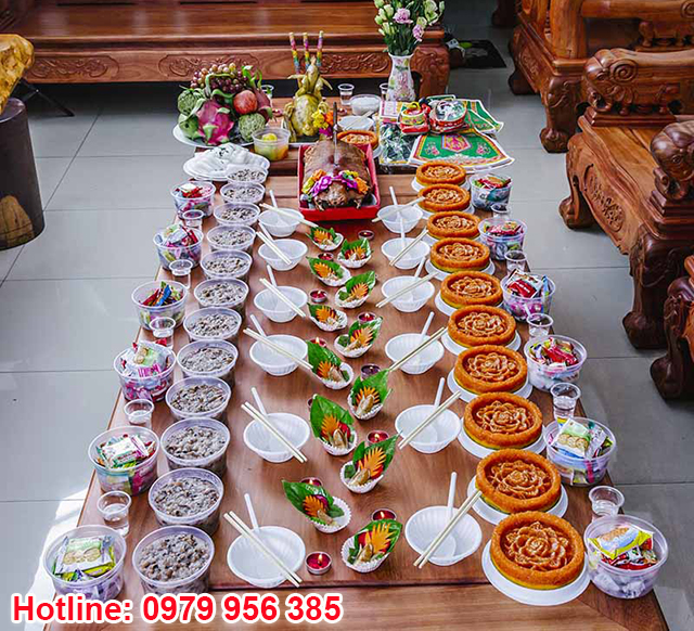 Thực đơn tiệc thôi nôi tại nhà Thực đơn tiệc thôi nôi tại nhà