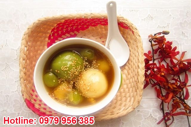 Chè trôi nước – món ngọt thơm ngon, mềm mịn không bị ngán Chè trôi nước – món ngọt thơm ngon, mềm mịn không bị ngán