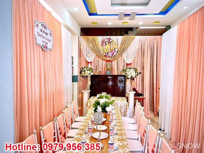 Trang trí gia tiên đơn giản