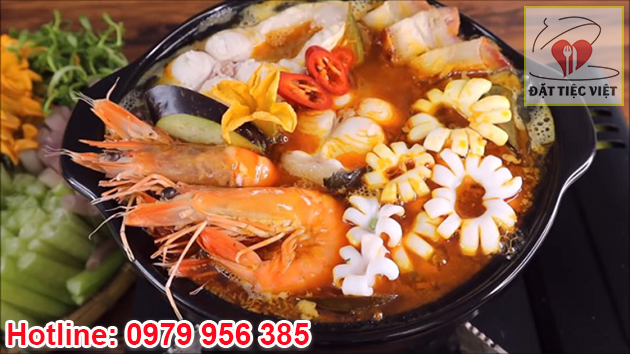 Món lẩu mắm đãi tiệc
