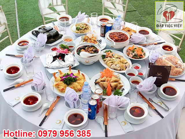 thực đơn tiệc tại nhà ngon hấp dẫn