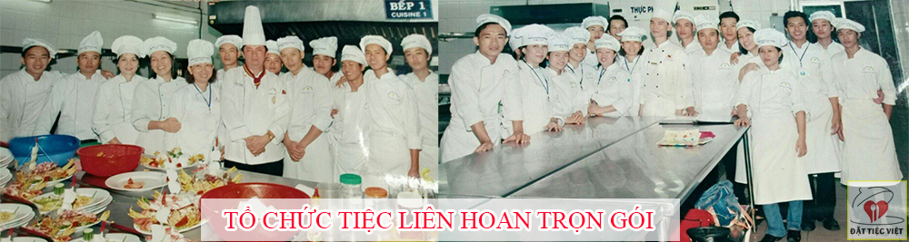 Đặt tiệc nấu tiệc liên hoan tại nhà