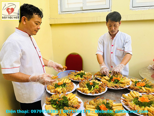 Thực đơn tổ chức tiệc cưới tại nhà
