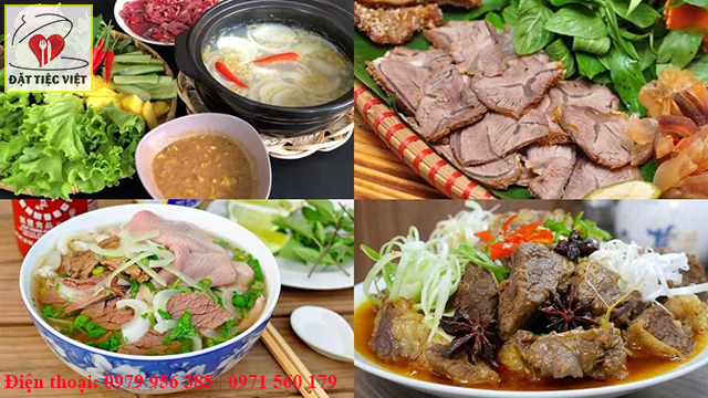 Món ngon từ thịt bò đãi tiệc đầy tháng hấp dẫn