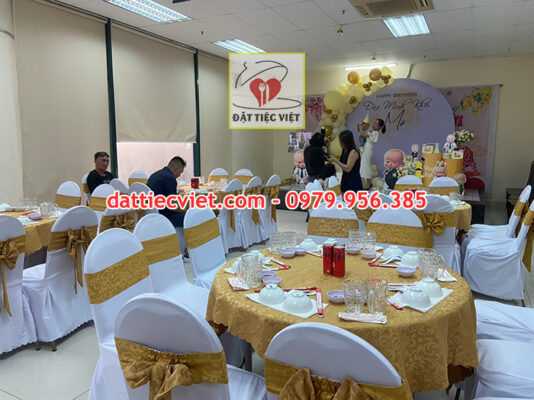 Đặt tiệc tại nhà phường An Khánh