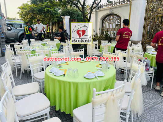 Dịch vụ nấu tiệc tại nhà phường Bàn Cờ