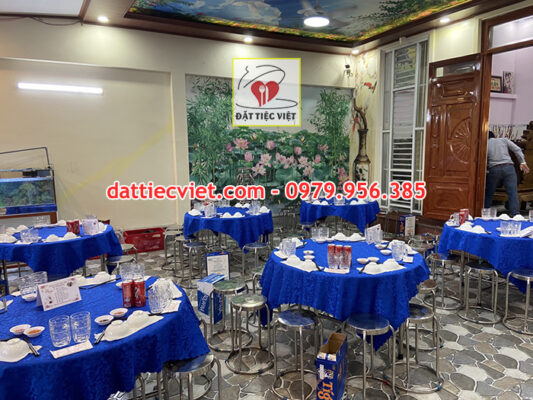 Dịch vụ đặt tiệc tại nhà phường Tân Phú