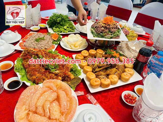 thực đơn đãi tiệc cho công ty